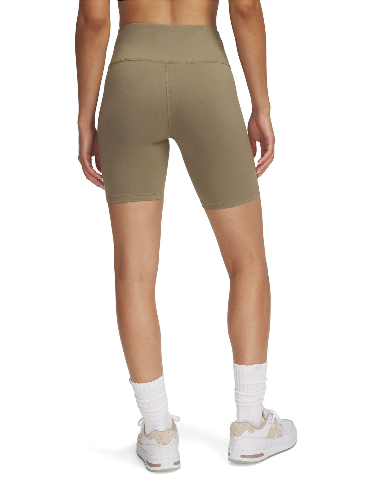 Shorts Under Armour Rival café para mujer
