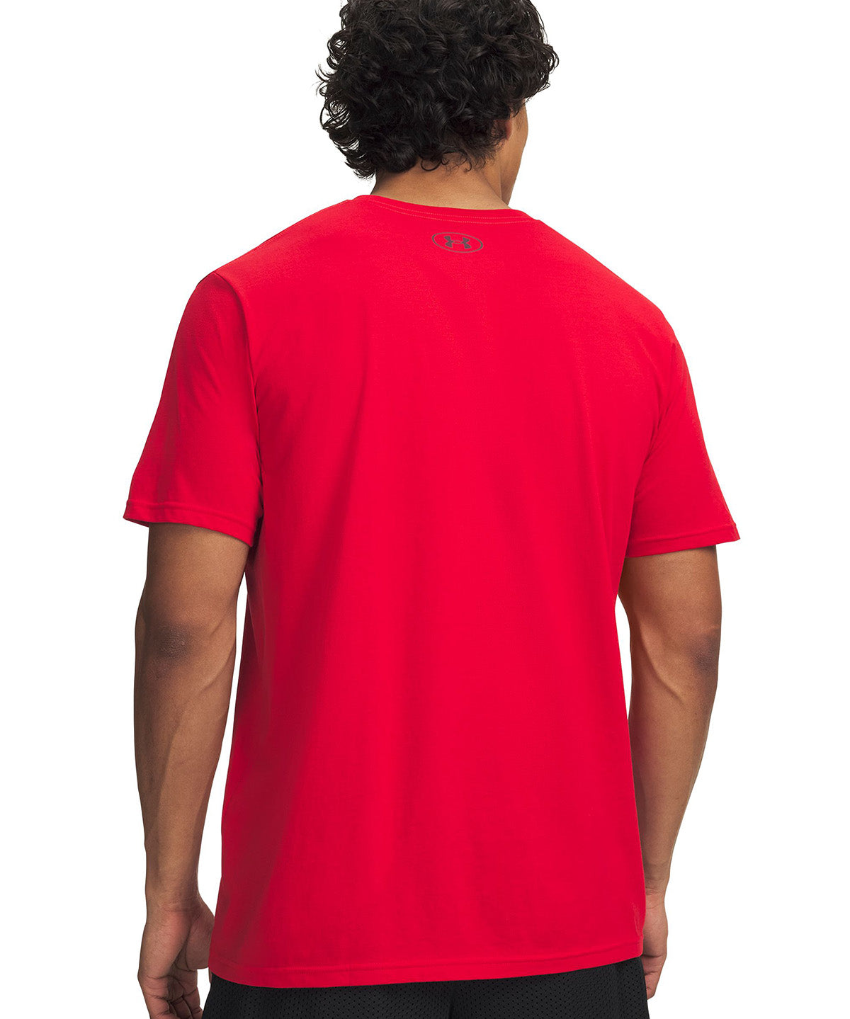 Polera manga corta UA Boxed Sports Updated roja para hombre