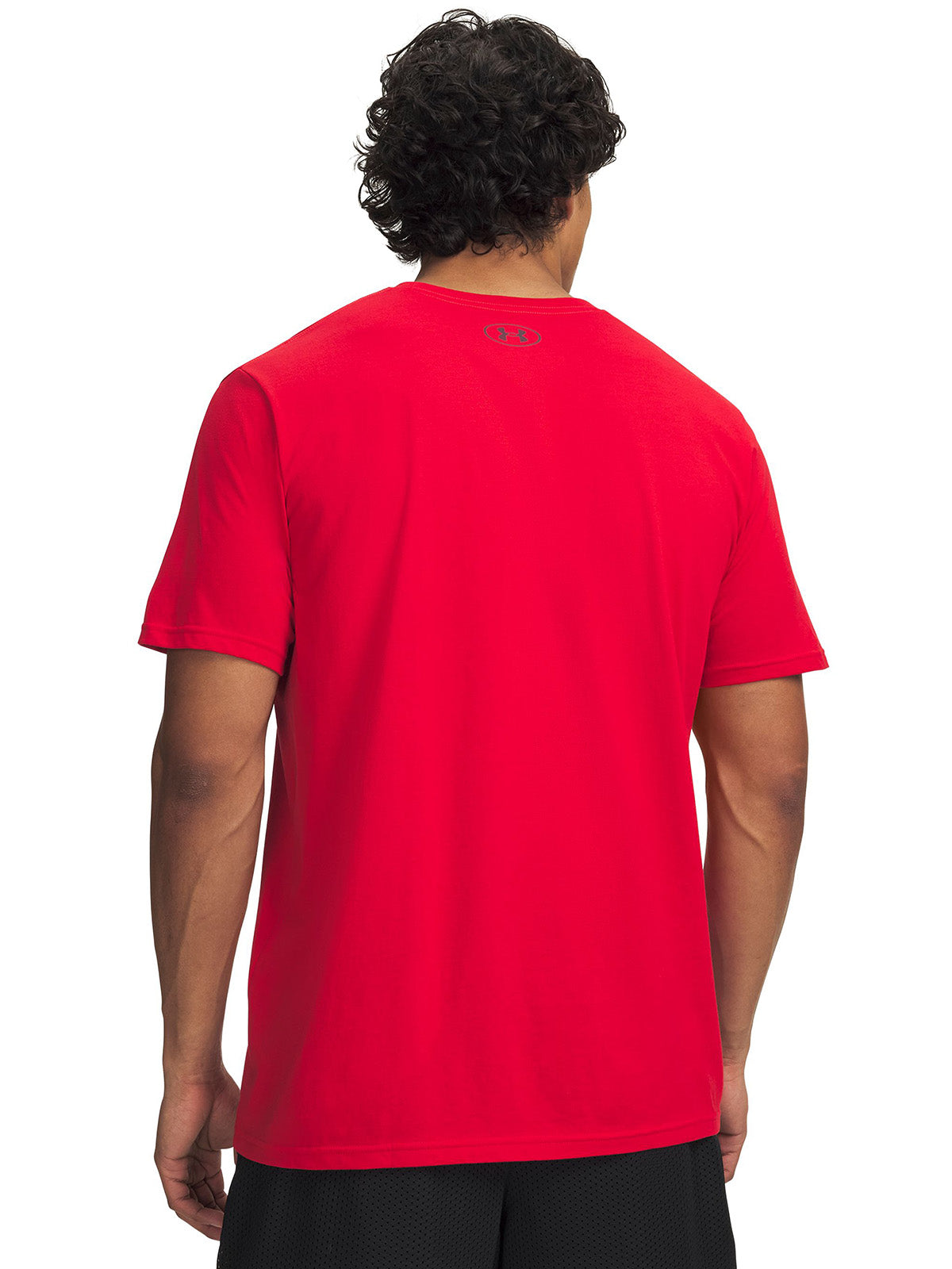 Polera manga corta UA Boxed Sports Updated roja para hombre