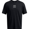 Polera manga corta Under Armour oversized box negro para hombre