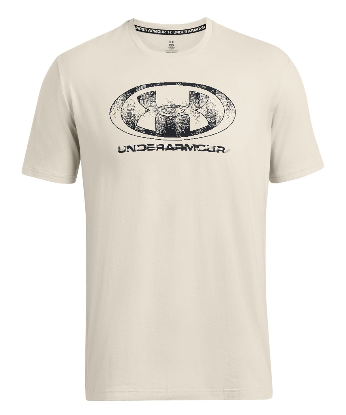 Polera manga corta UA Glitch para hombre