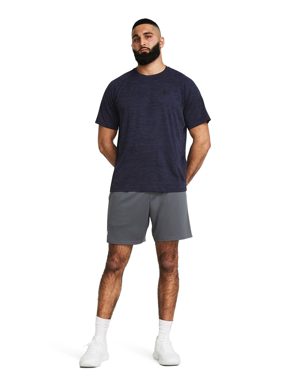 Shorts Under Armour tech gris para hombre