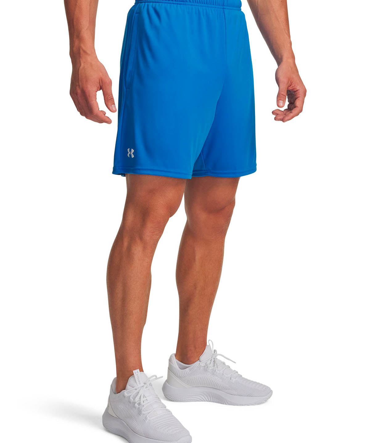 Short de entrenamiento para hombre Tech 7" azul Under Armour
