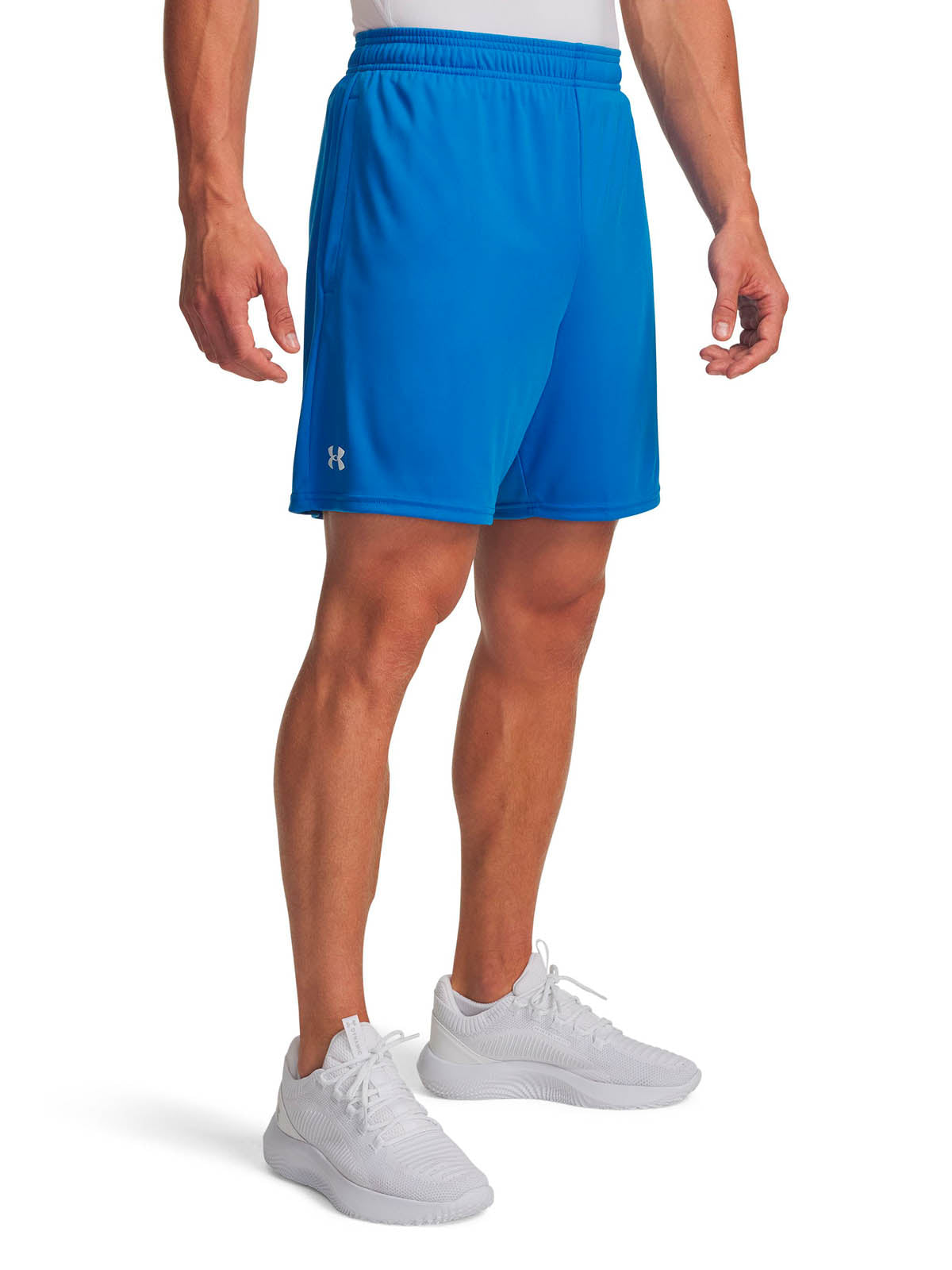 Short de entrenamiento para hombre Tech 7" azul Under Armour
