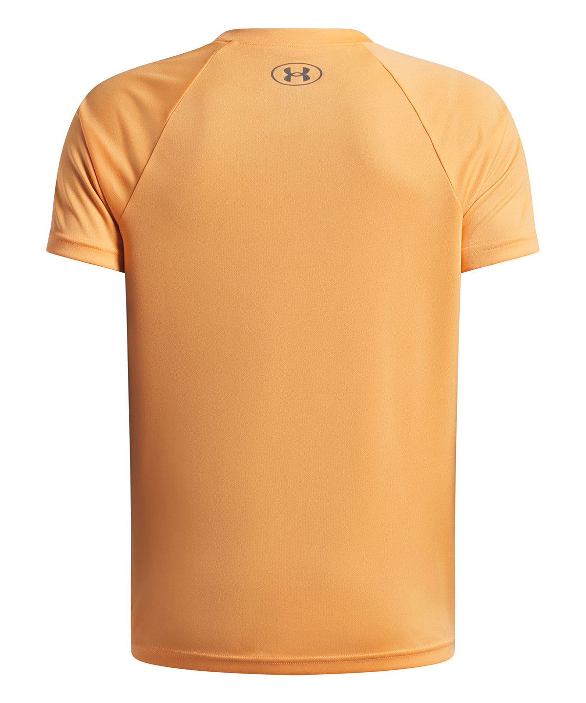 UA Tech Hybrid Print Polera Manga Corta naranjo para niño