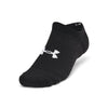 Calcetín unisex Under Armour essential cushion 6-pack negro no show