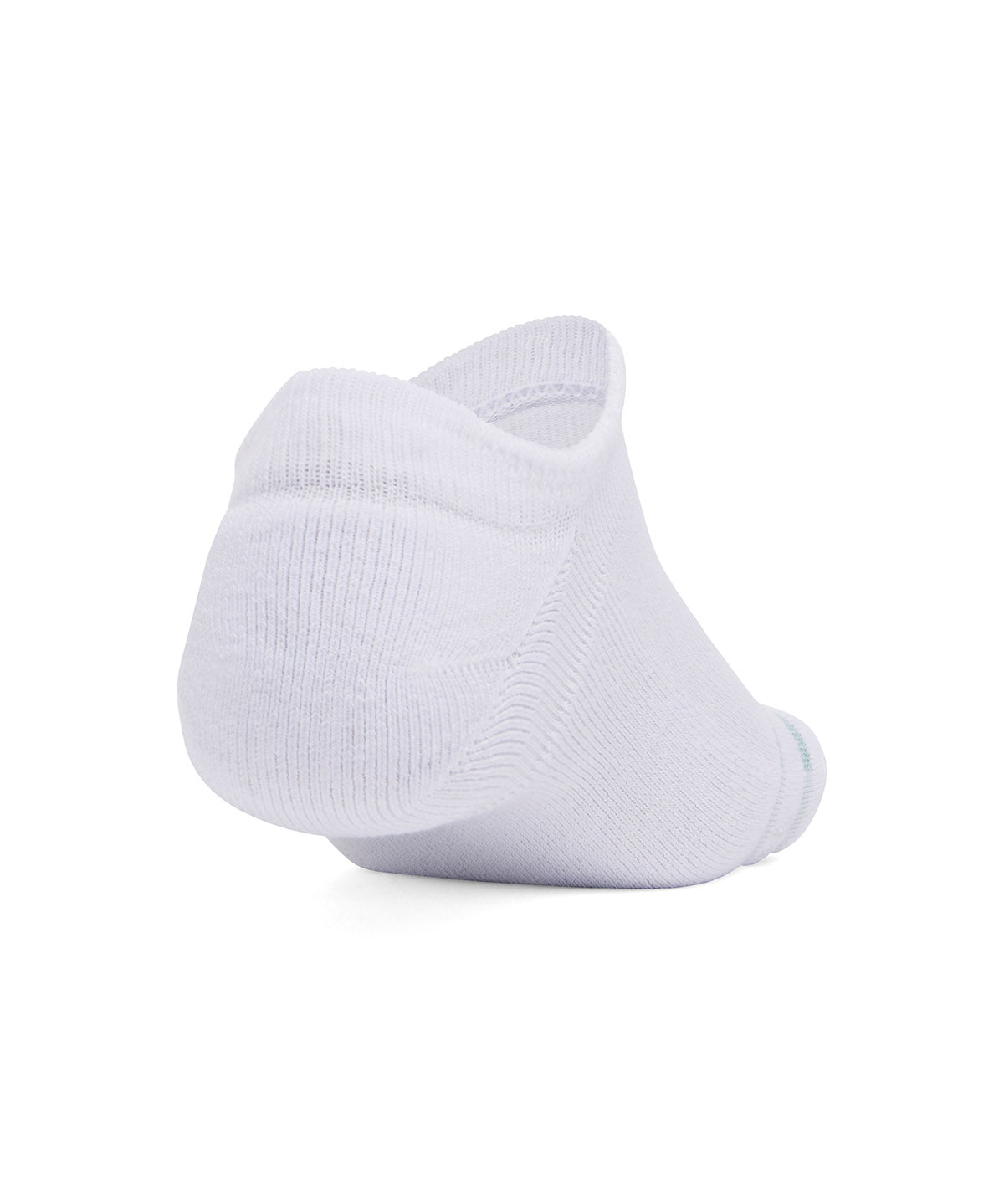 Calcetín unisex Under Armour essential cushion 6-pack no show blanco