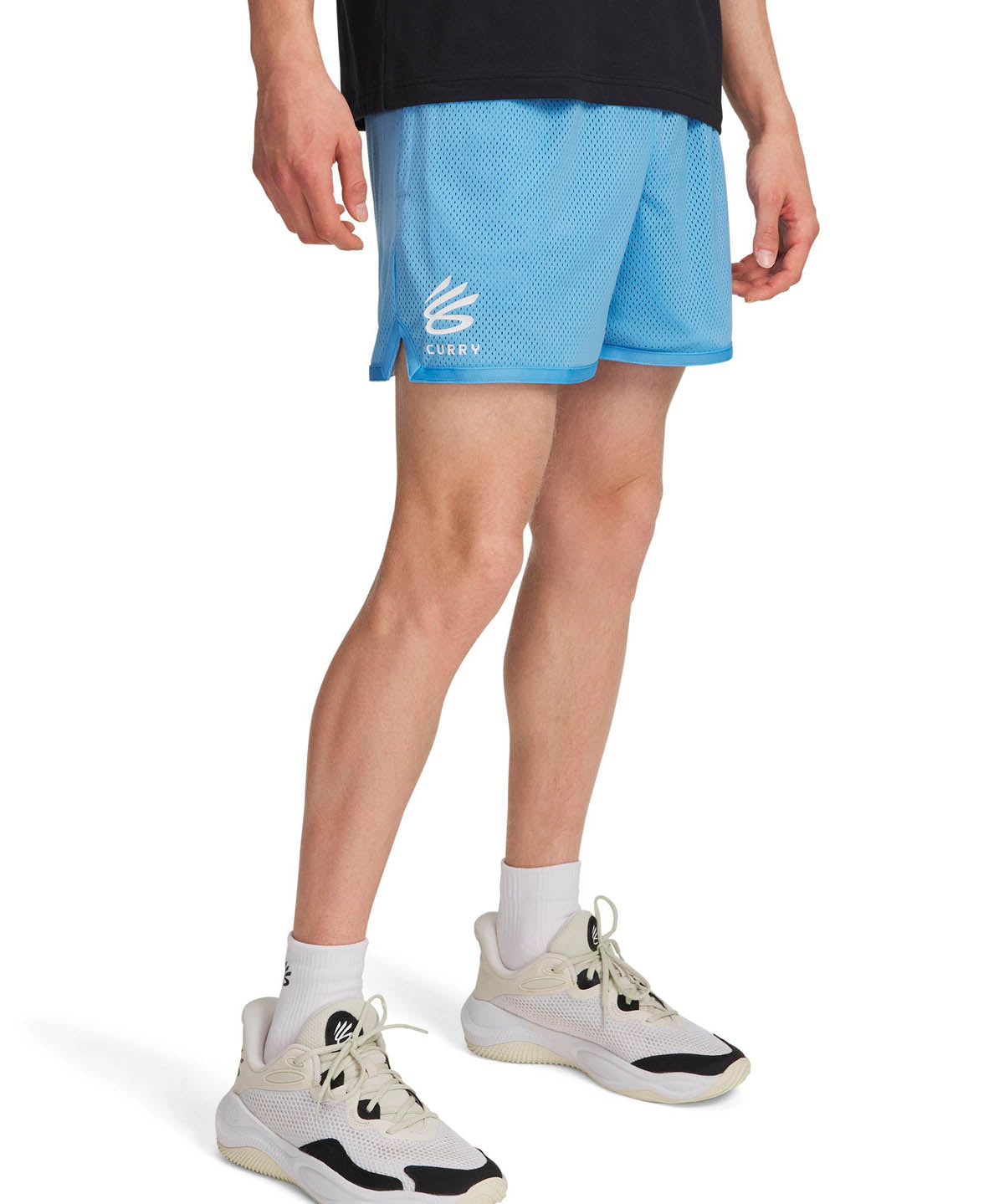 Short de Basketball para Hombre curry splash short Azul Under Armour