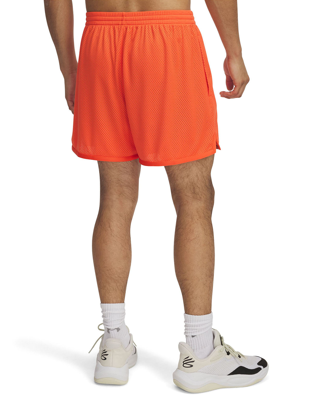 Shorts Curry splash naranjo para hombre Under Armour