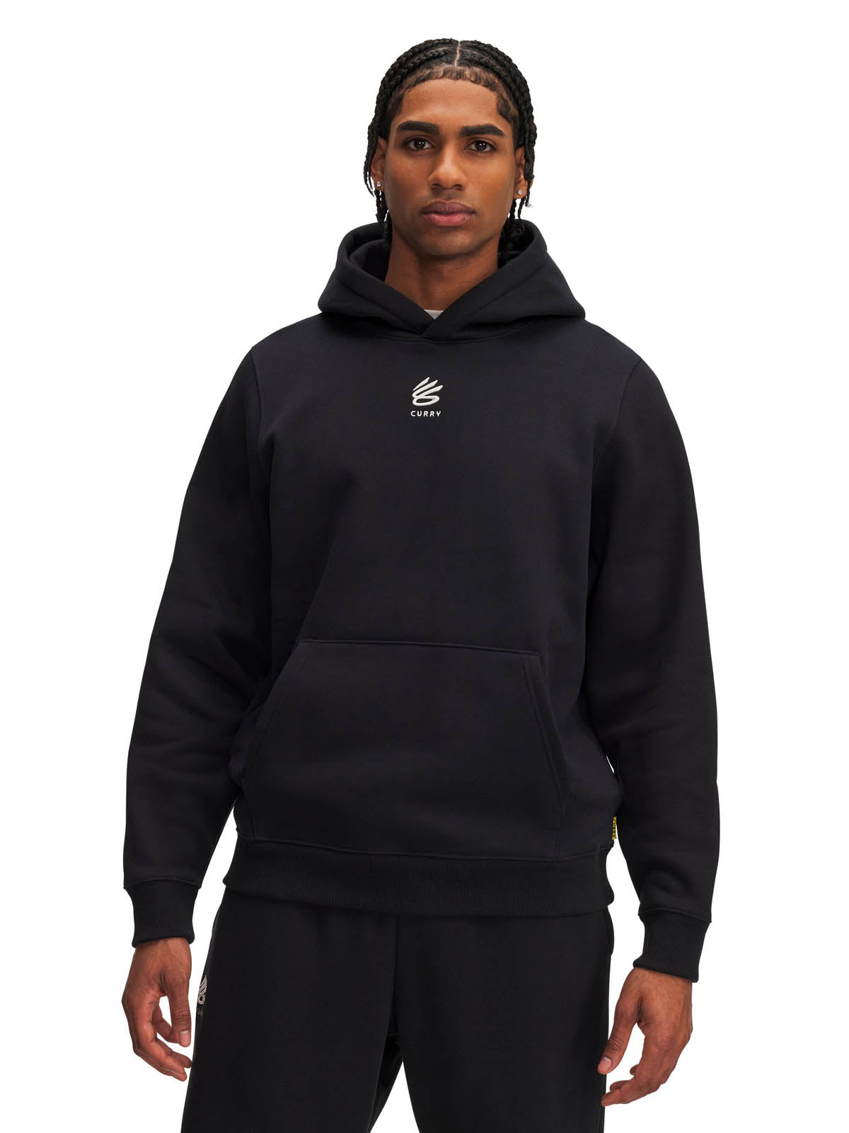 Polerón Curry splash negro para hombre Under Armour