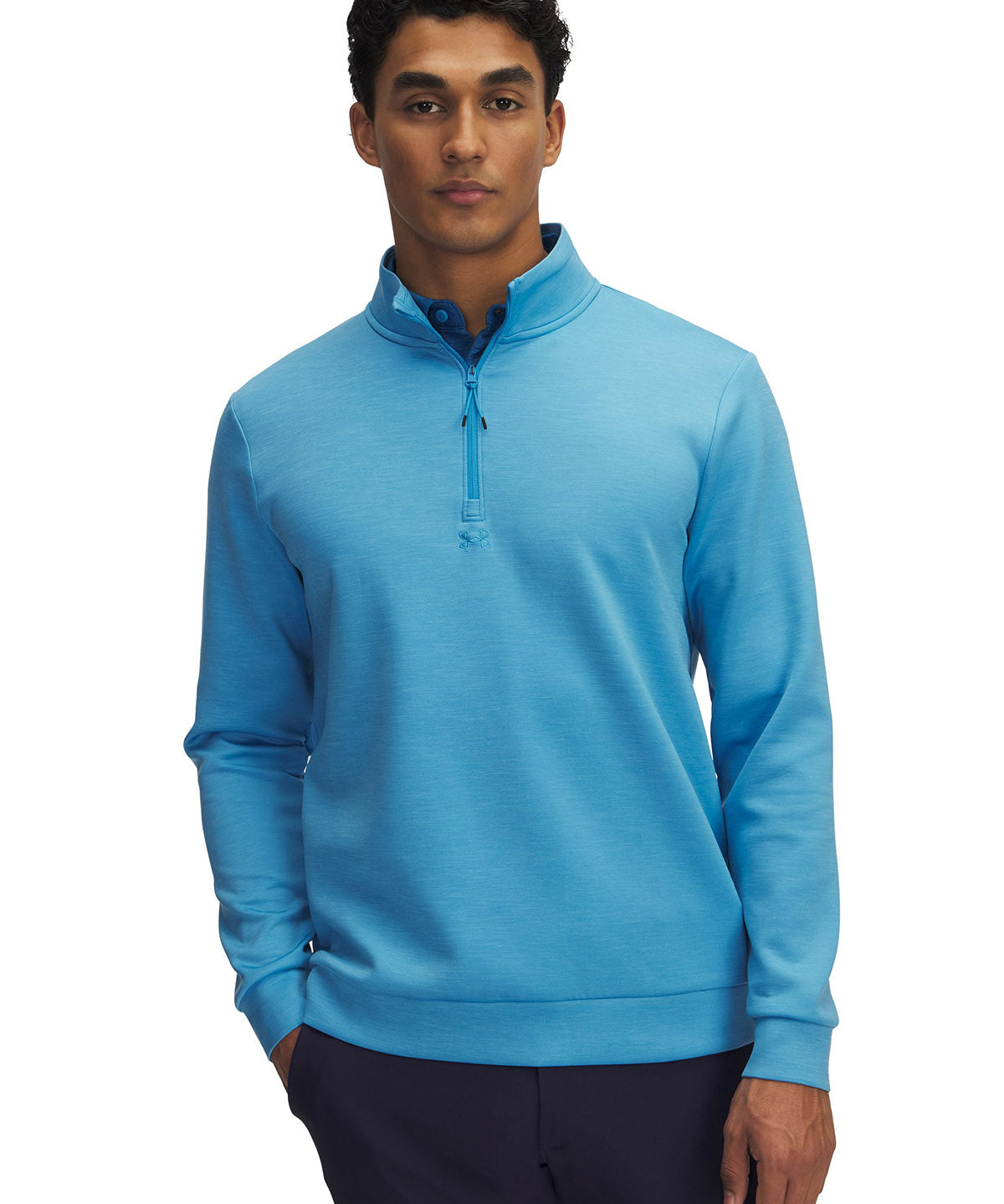 Polerón UA Drive Midlayer azul para hombre
