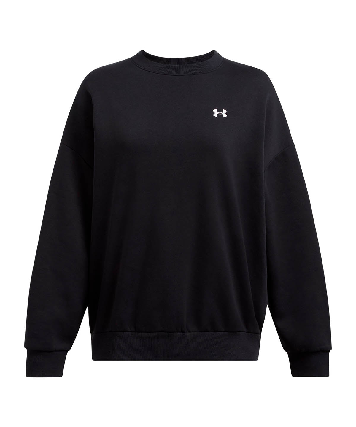 Polerón Lifestyle para mujer Rival Fleece Oversized negro Under Armour