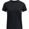 UA Simple Branded Polera Manga Corta negro para mujer