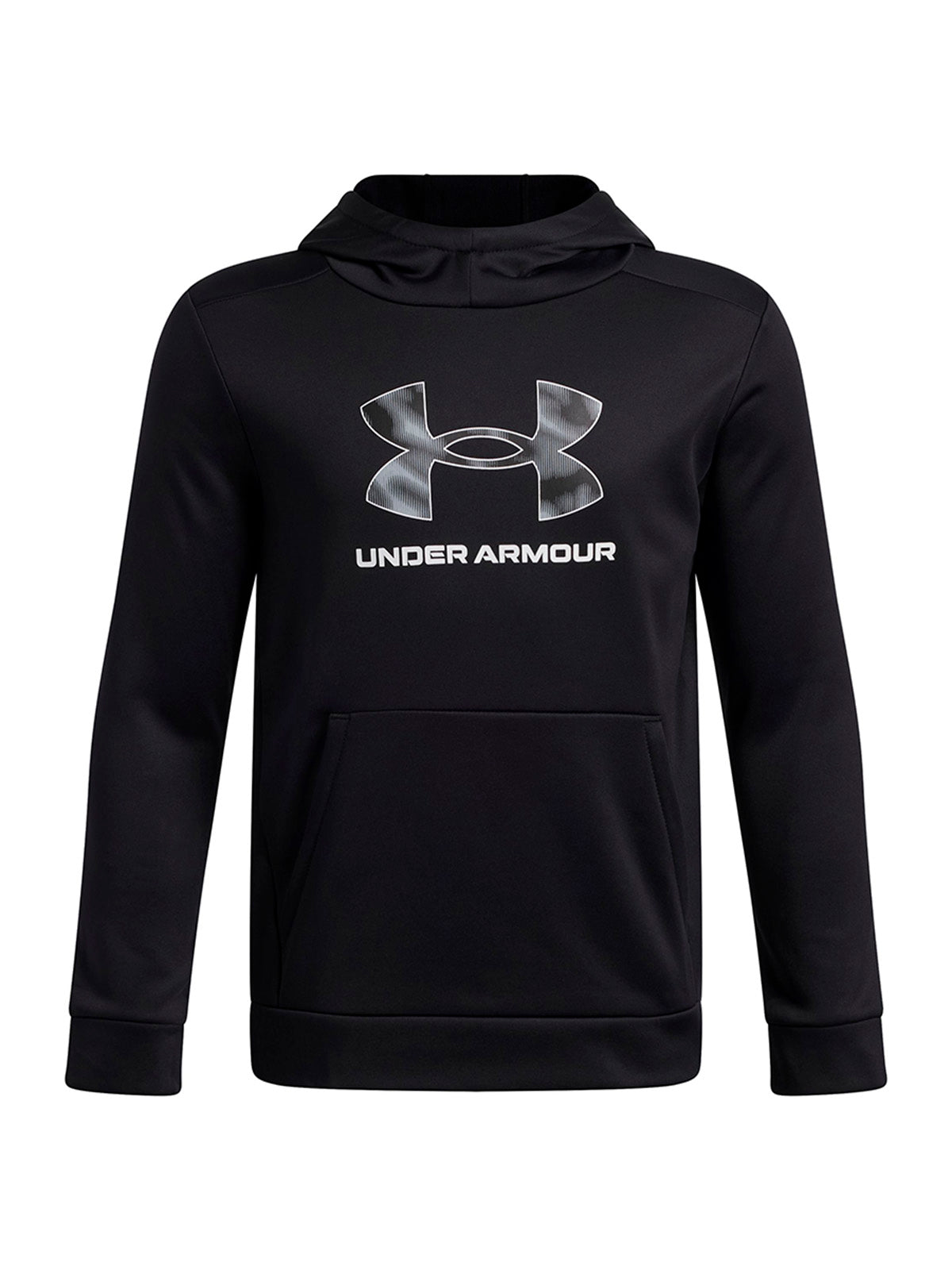 Polerón de Entrenamiento para Niño Armour Fleece big logo Negro Under Armour