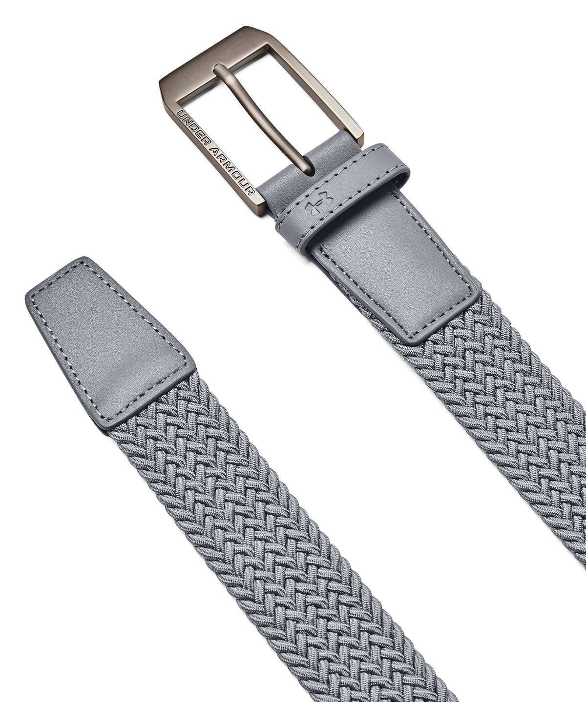 Cinturón UA Drive Braided Belt gris para hombre