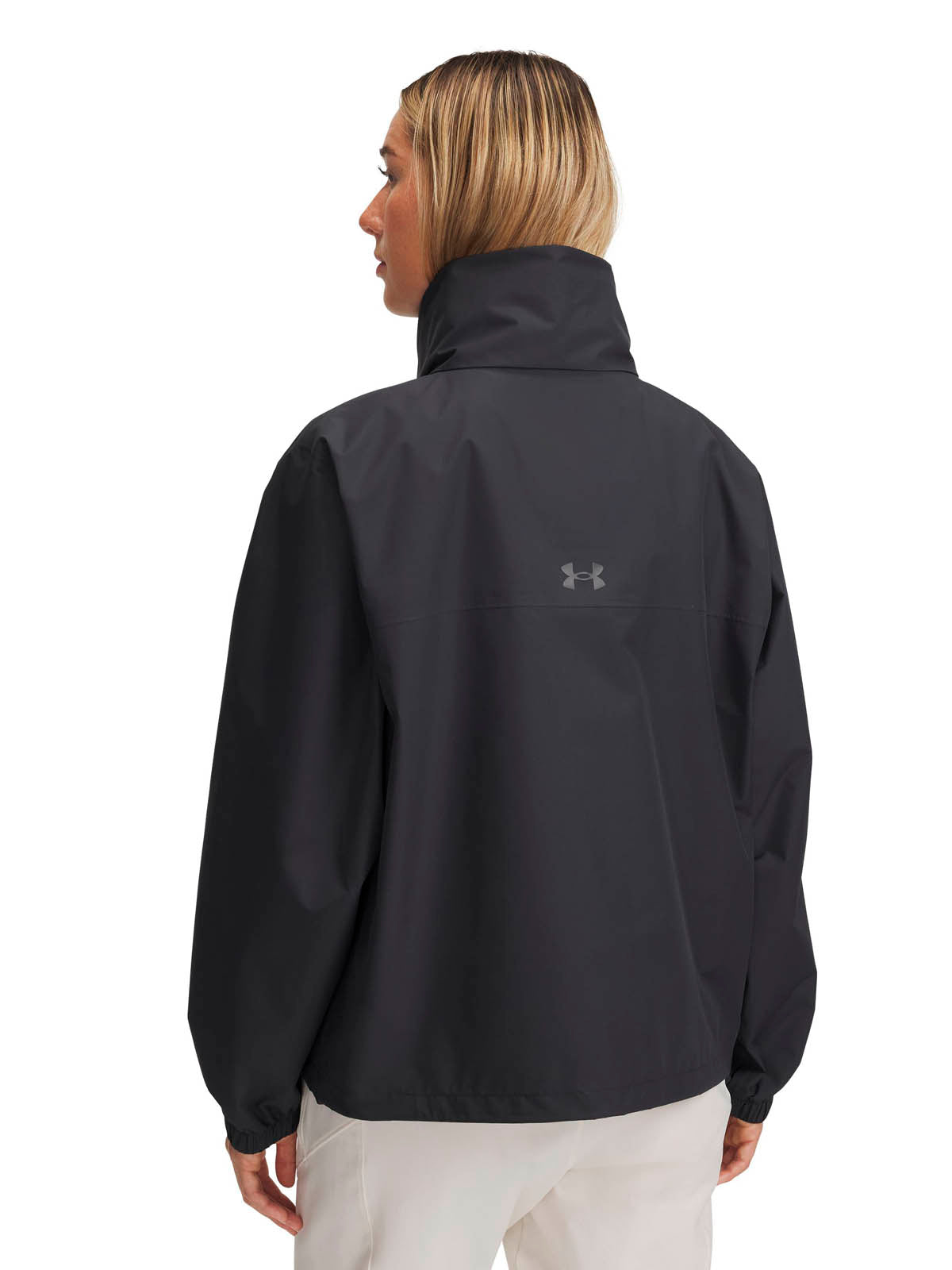 Chaqueta UA Cloudstrike añorak gris para mujer