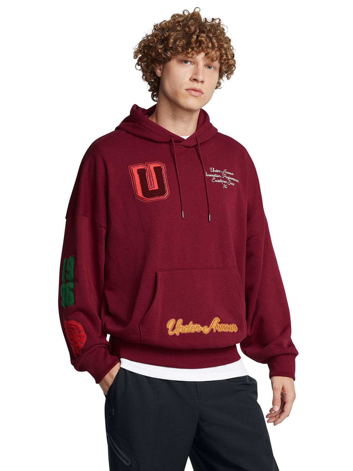 Polerón Oversize UA IconTerry para hombre