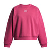 Polerón Lifestyle para niña Rival Fleece Oversized rojo Under Armour