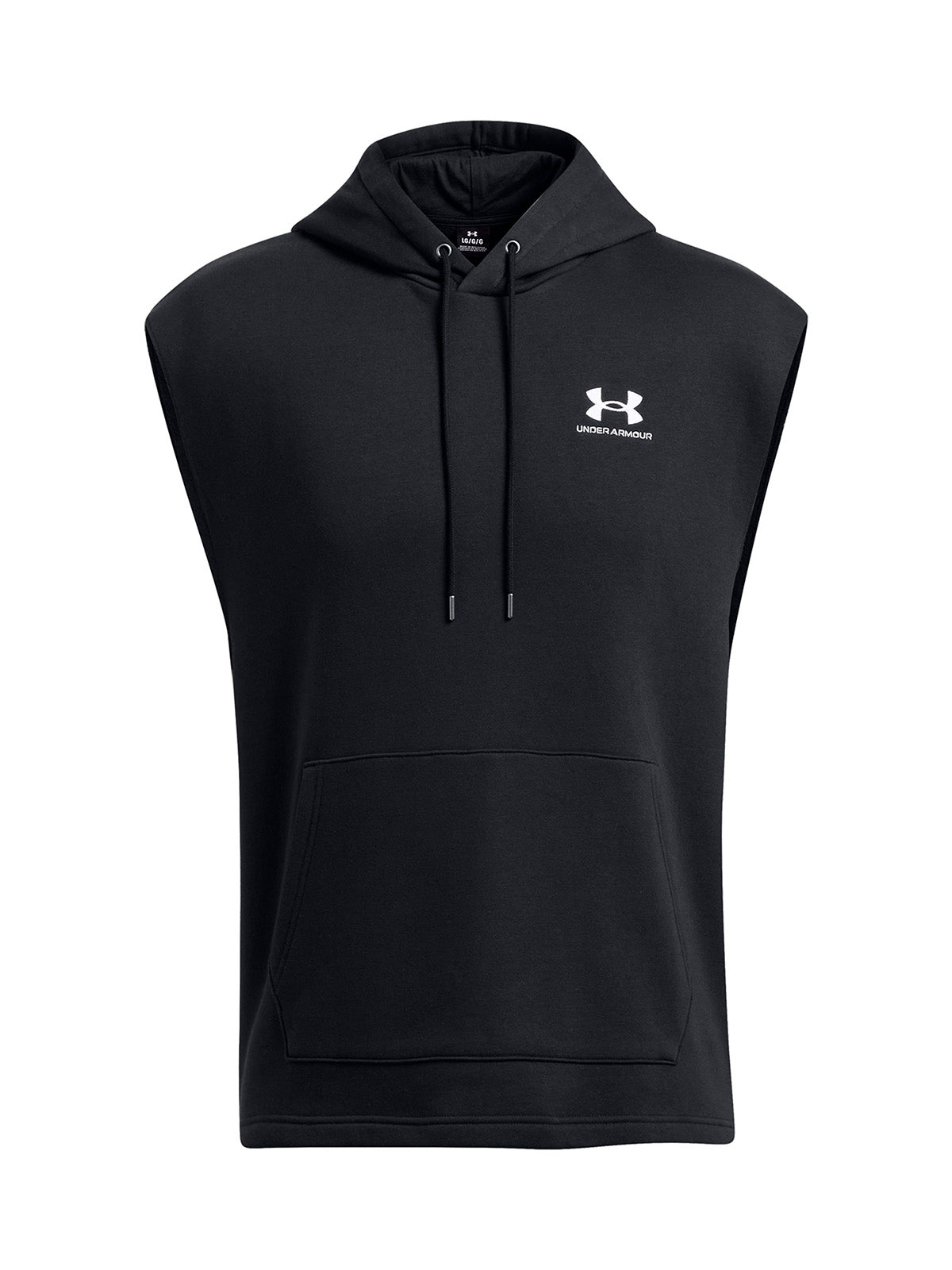 UA Icon sin mangas negro para hombre