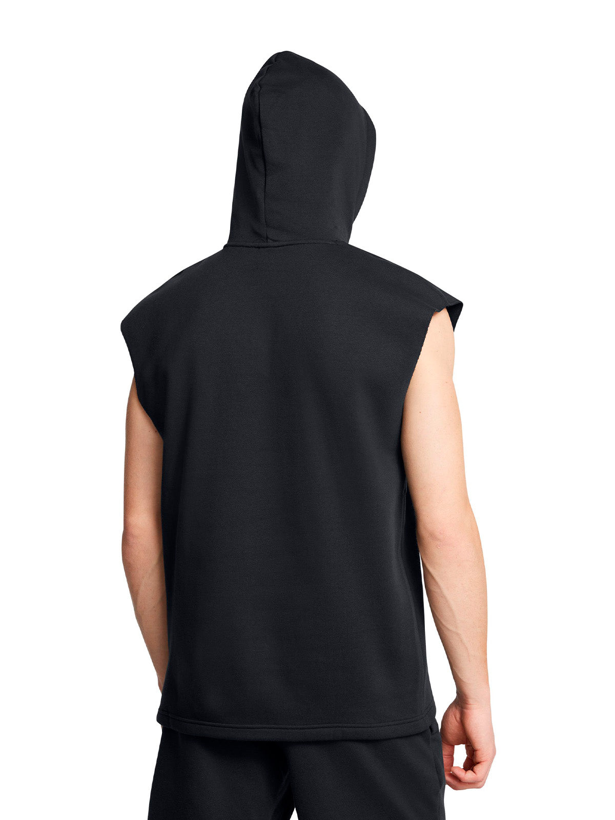 UA Icon sin mangas negro para hombre