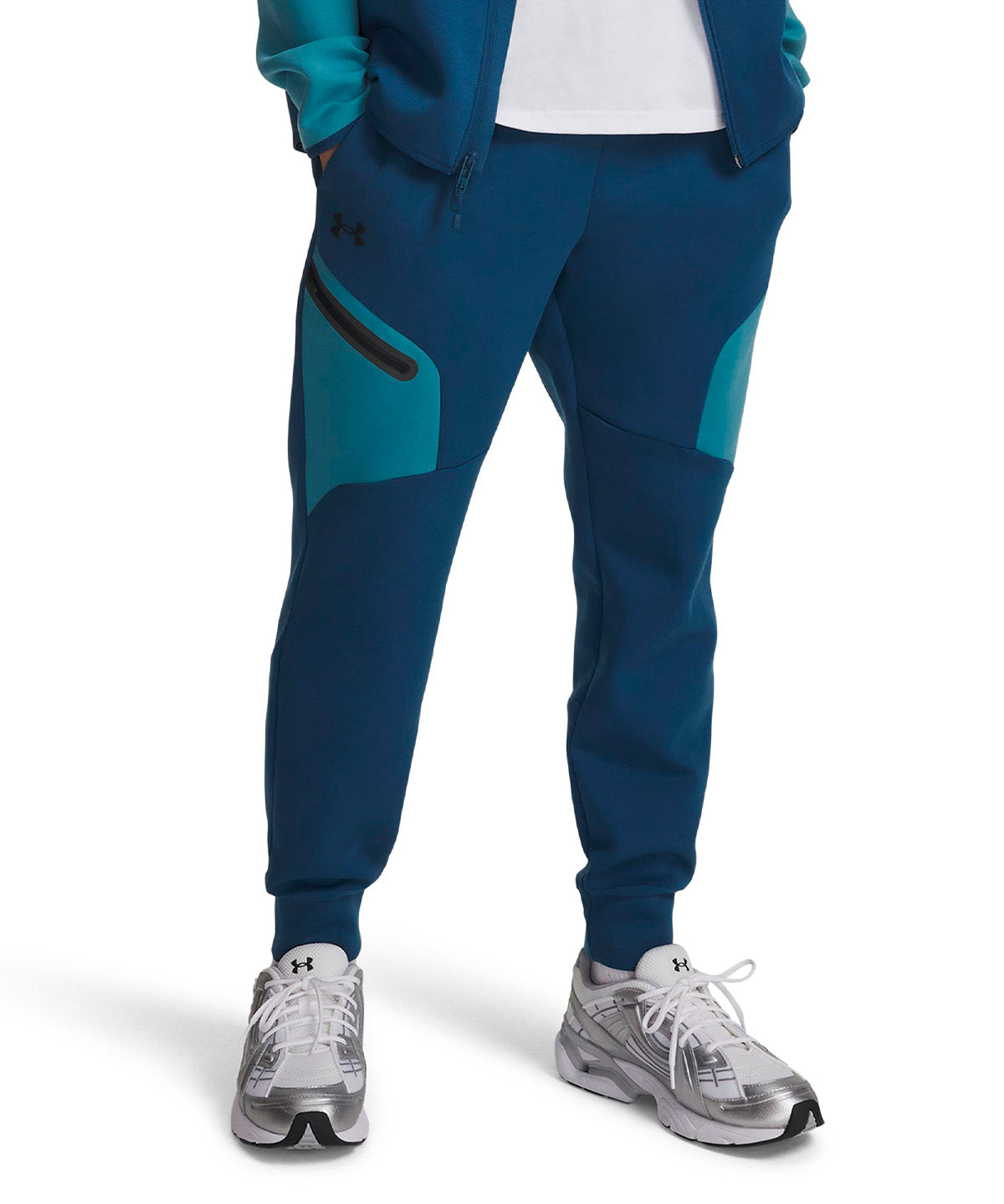 UA Unstoppable Fleece azul para hombre