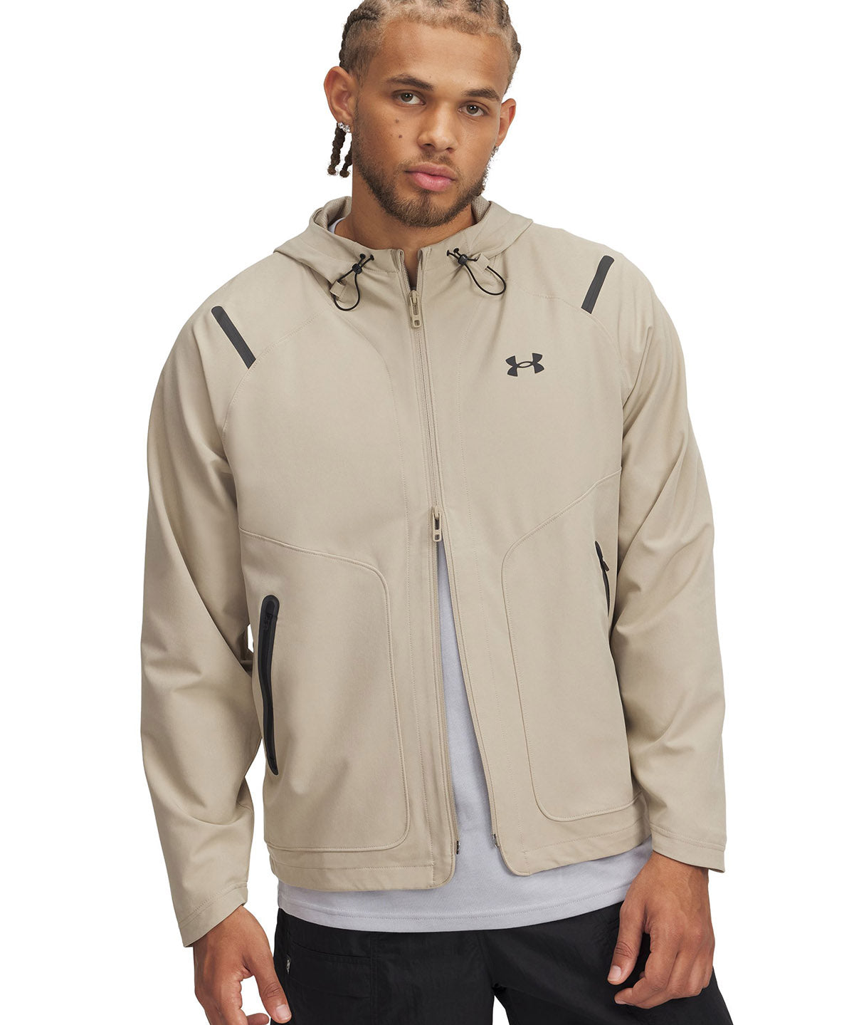 Chaqueta Under Armour Unstoppable café para hombre