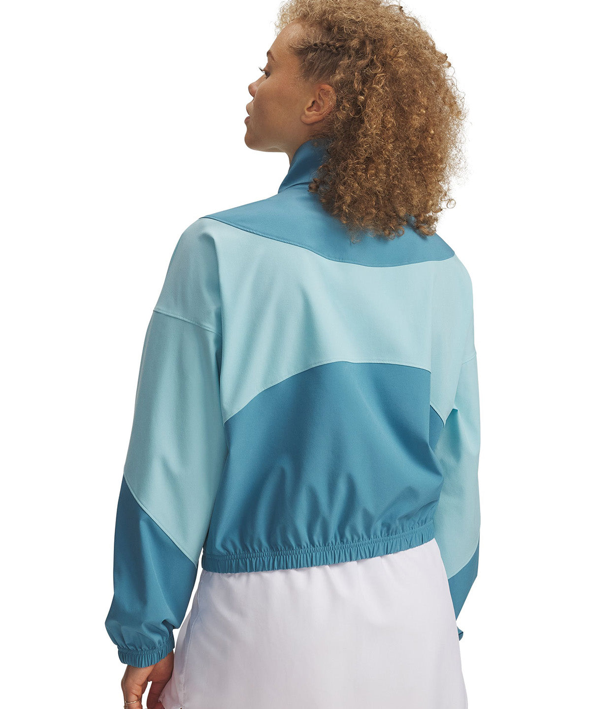 UA Rival Woven Chaqueta azul para mujer