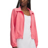 UA Rival Woven Chaqueta rosado para mujer