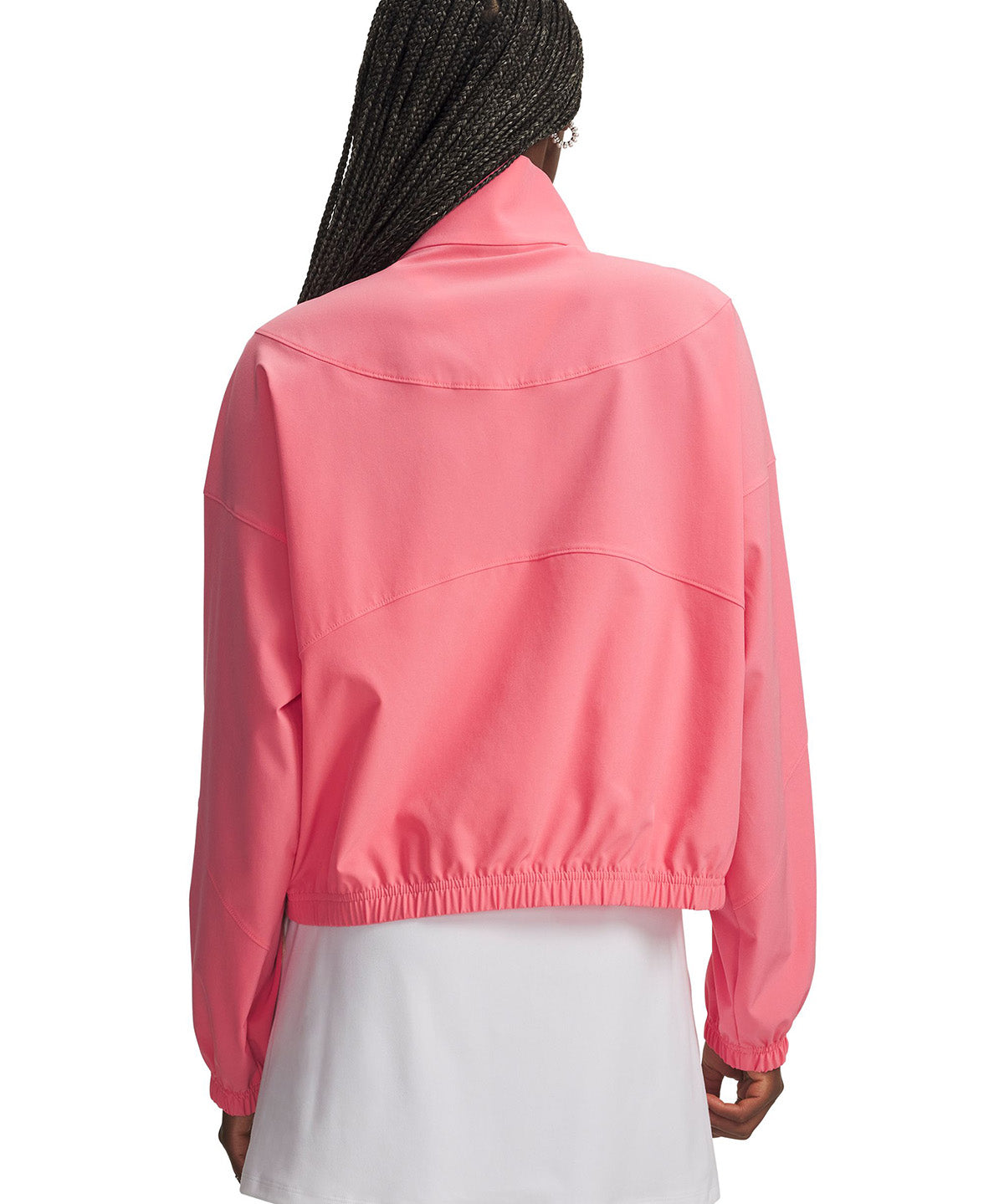 UA Rival Woven Chaqueta rosado para mujer