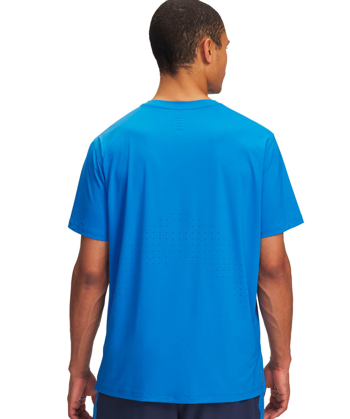 Polera manga corta Running para Hombre Launch Elite Azul Under Armour