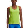 Polera sin mangas de entrenamiento para mujer Tech Knockout Verde Under Armour