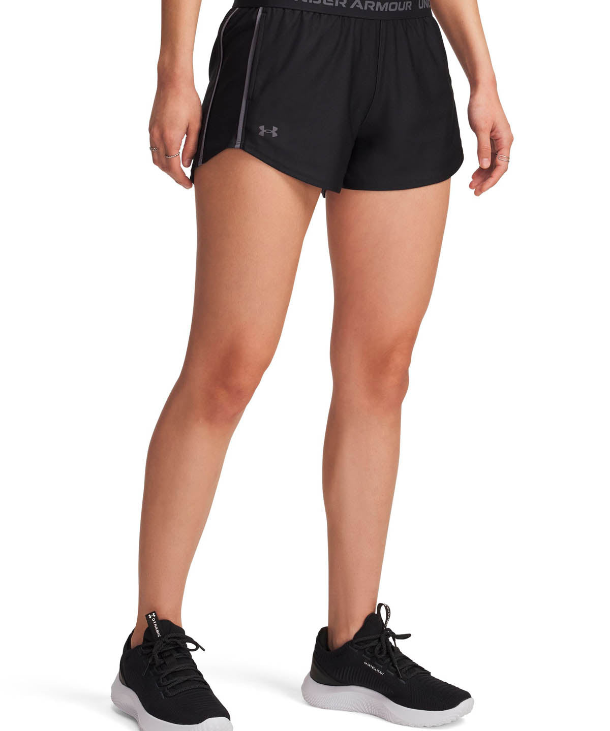 Shorts UA Tech Play Up negro para mujer