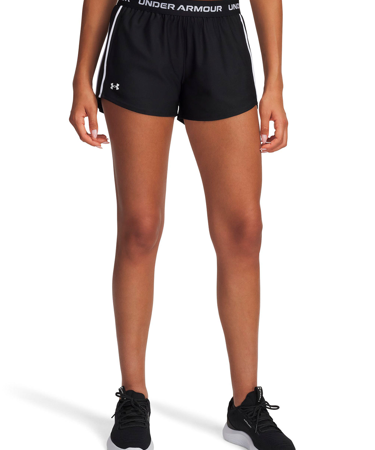 Short UA Tech Play Up negra para mujer