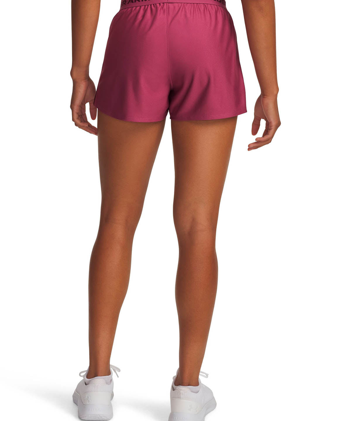 Short de entrenamiento para mujer Tech Play Up rojo Under Armour