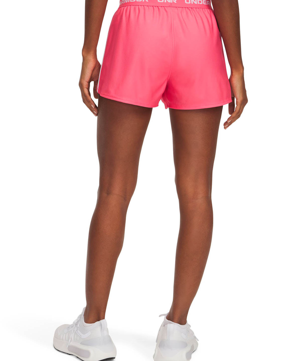 Shorts UA Tech Play Up rosado para mujer