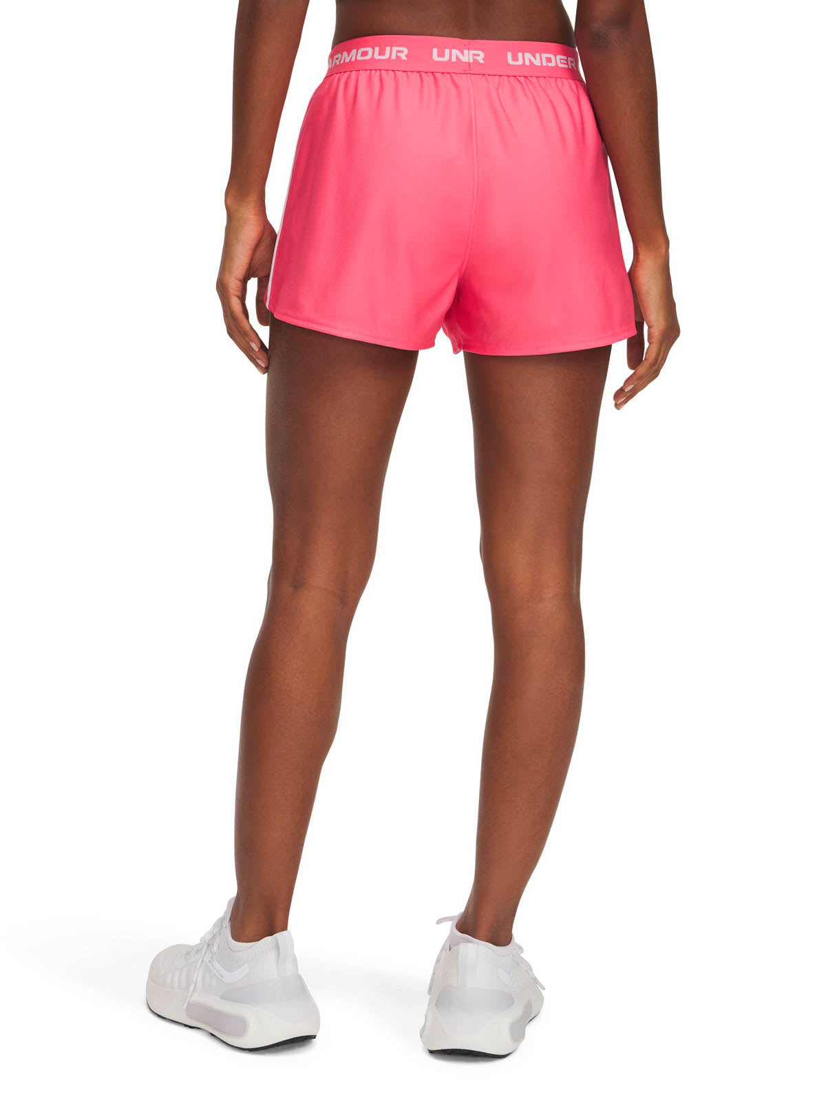 Shorts UA Tech Play Up rosado para mujer