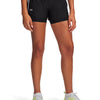 Shorts UA Tech Play Up 2-in-1 negro para mujer