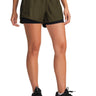 Short de entrenamiento para mujer Tech Play Up 2-in-1 verde Under Armour