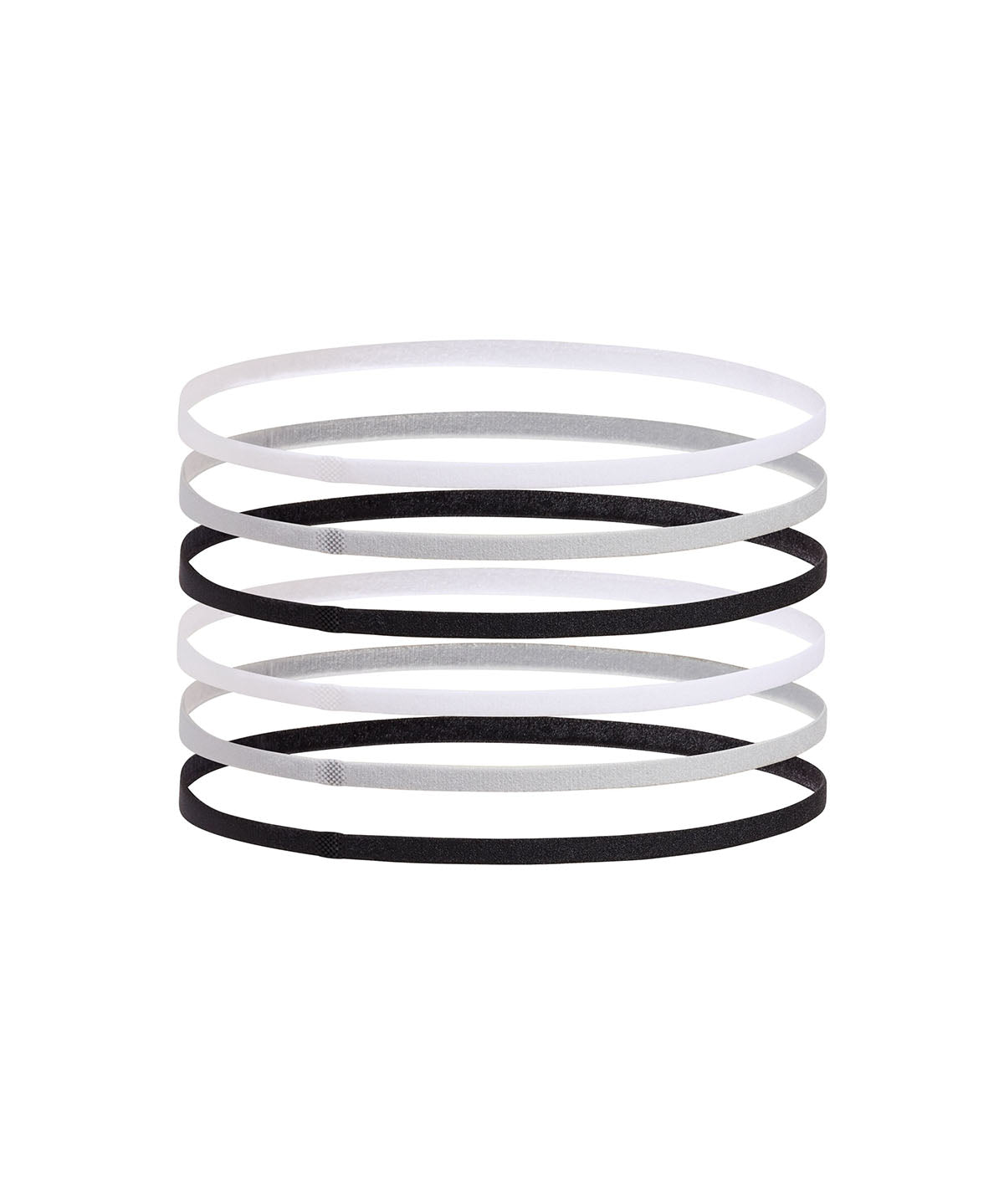 Cintillo mujer Under Armour mini elástico 6-pack negro