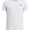 Polera manga corta UA Sportstyle LC blanco para niño