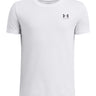 Polera manga corta UA Sportstyle LC blanco para niño