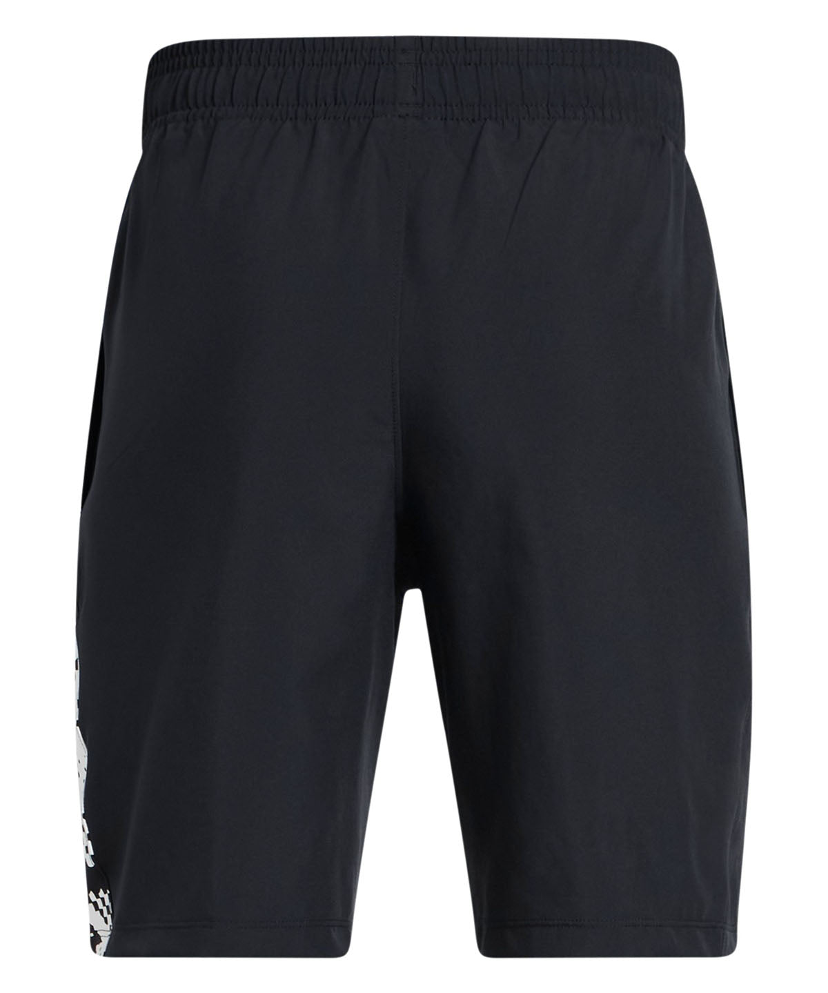 Shorts UA Tech Woven Graphic negro para niño