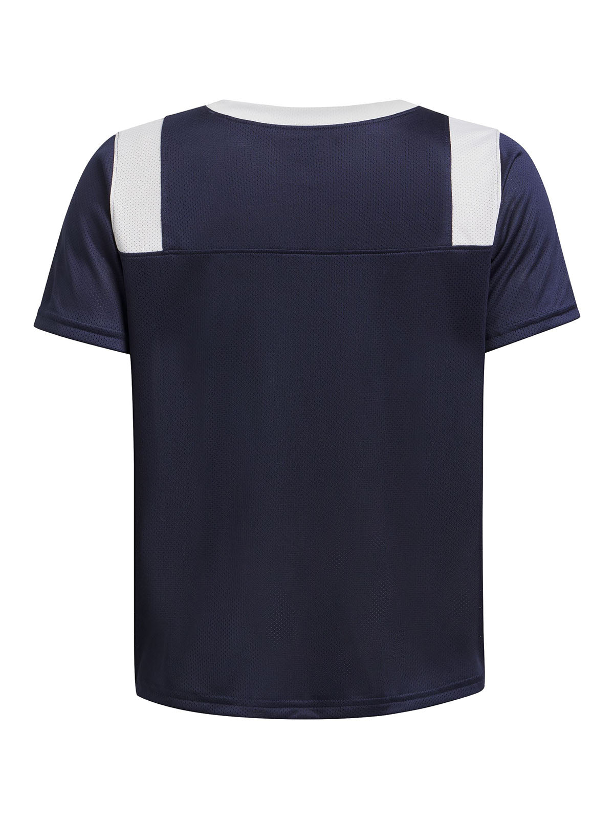 Polera manga corta Under Armour big win azul marino para niños