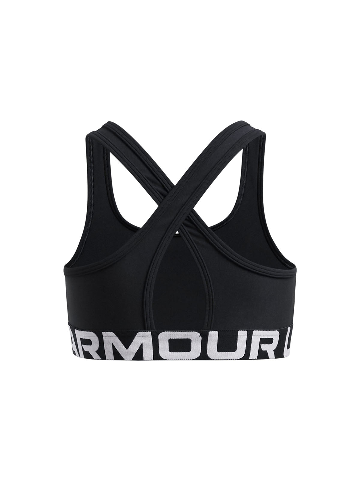 Peto UA Crossback negro para niña