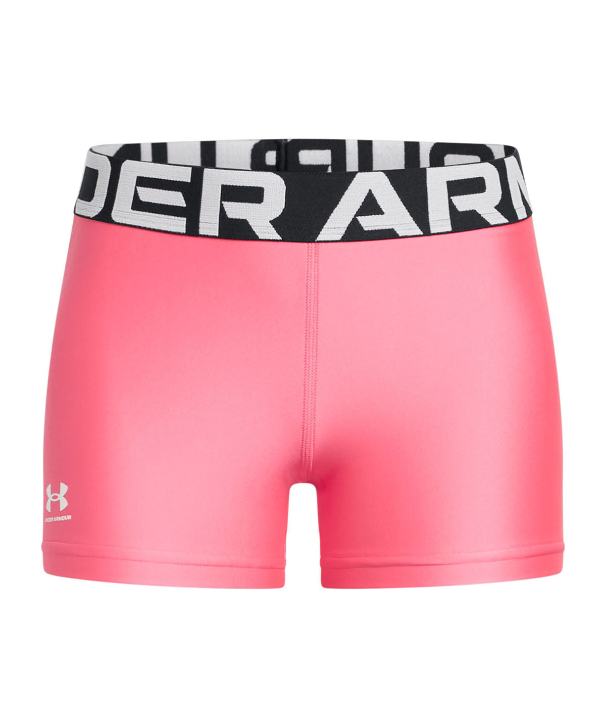 Calzas shorty Heatgear rosado para niñas Under Armour