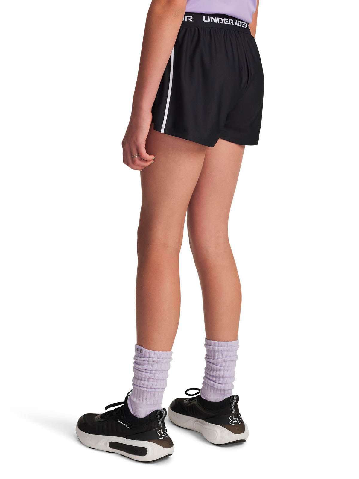 Short de Entrenamiento para Niña Tech Negro Under Armour