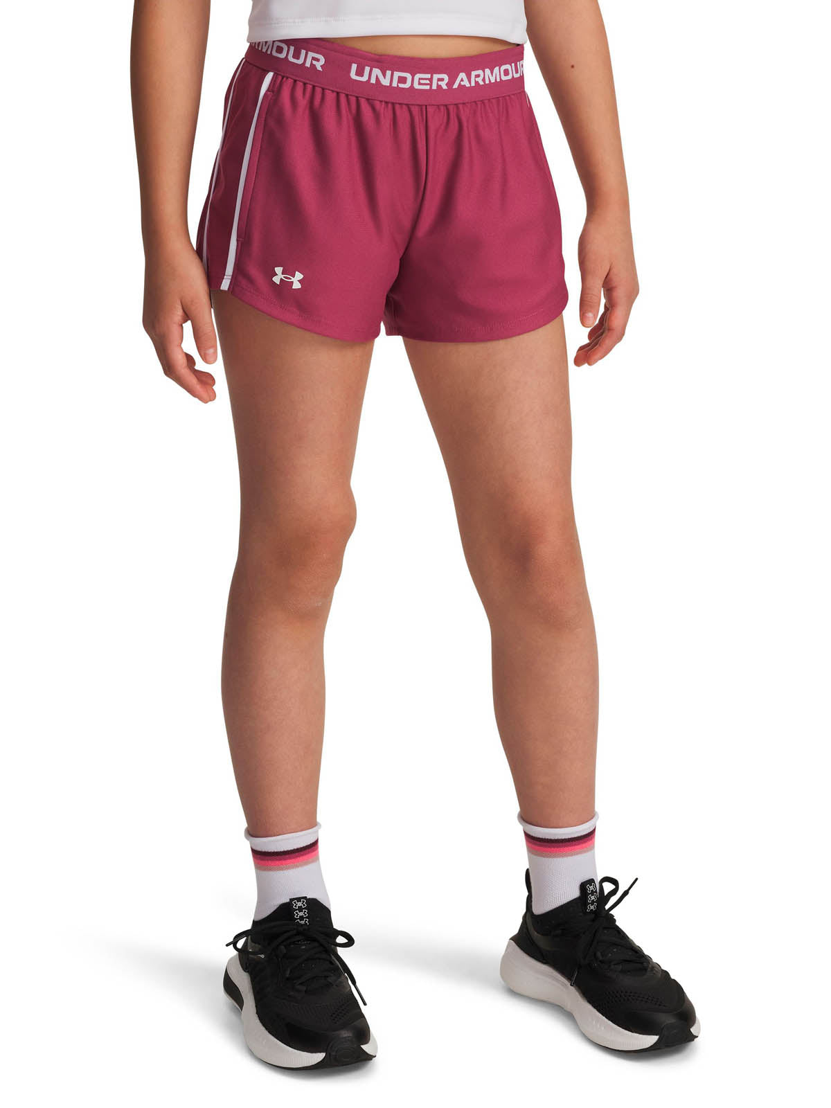 Short de Entrenamiento para Niña Tech Rojo Under Armour