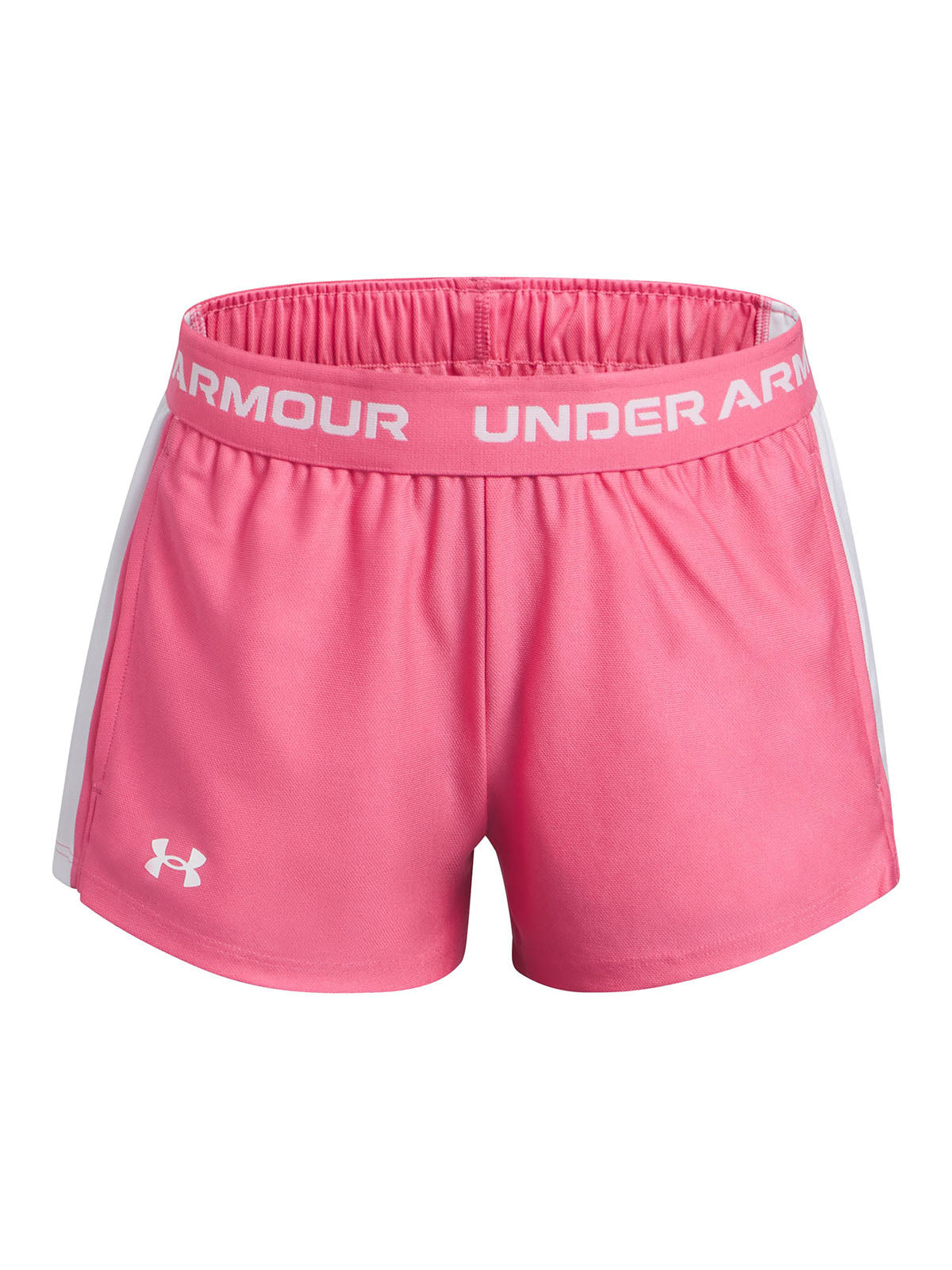Shorts UA Tech Play Up rosado para niña