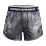 Shorts Under Armour tech play up negro para niñas