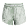 Shorts UA Tech Play Up Printed verde para niña